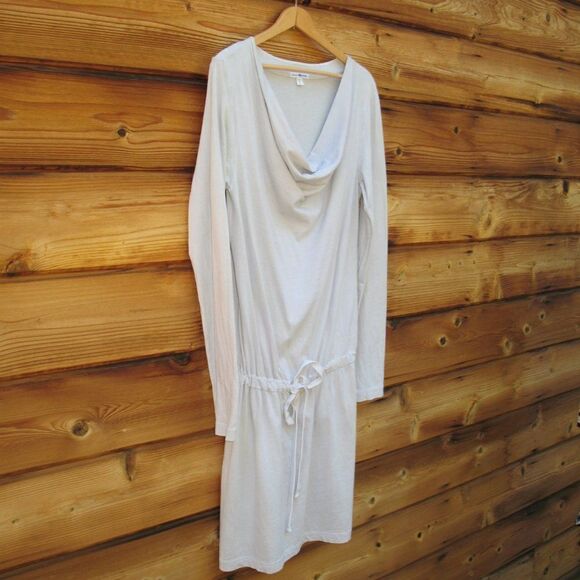 James Perse Gray Dress L - Picture 3 of 8